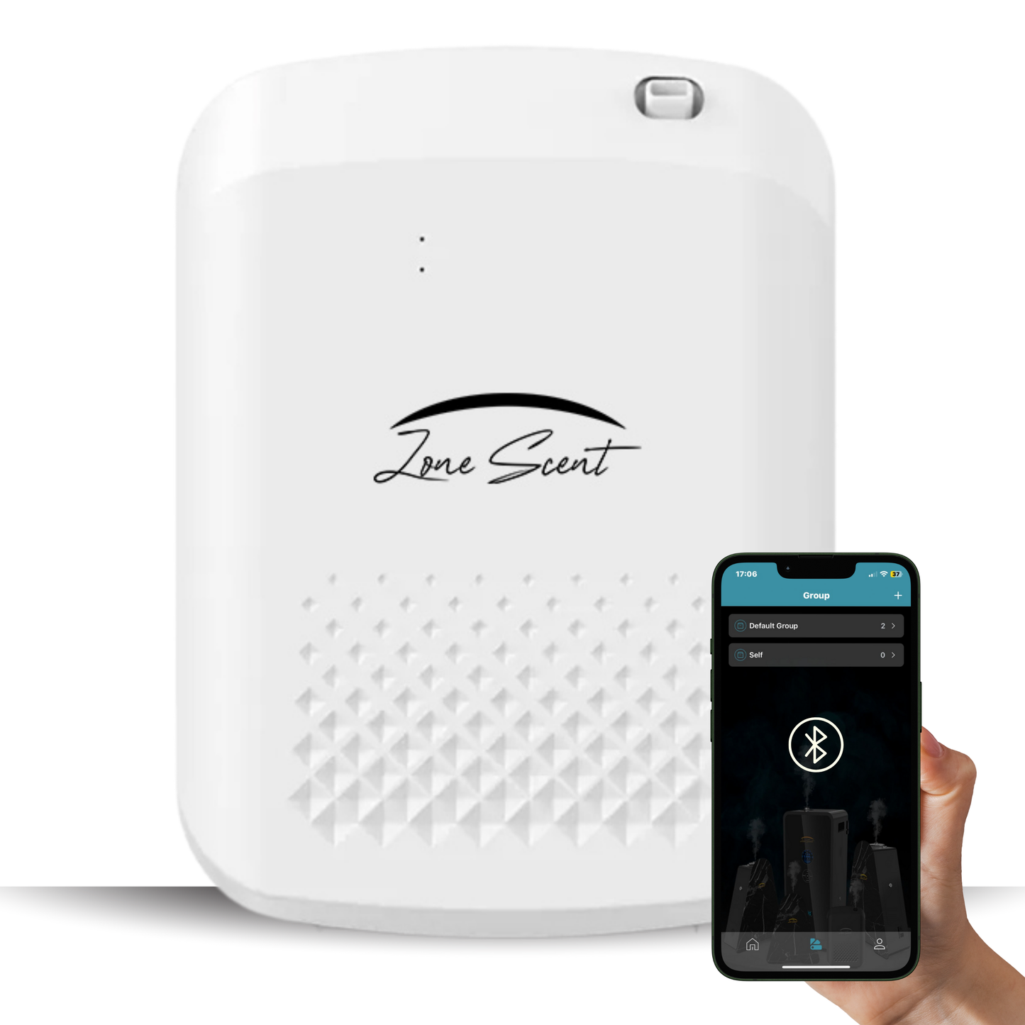 Zone Scent Diffuser - ZS-01F - Waterless, Safe, and Quiet