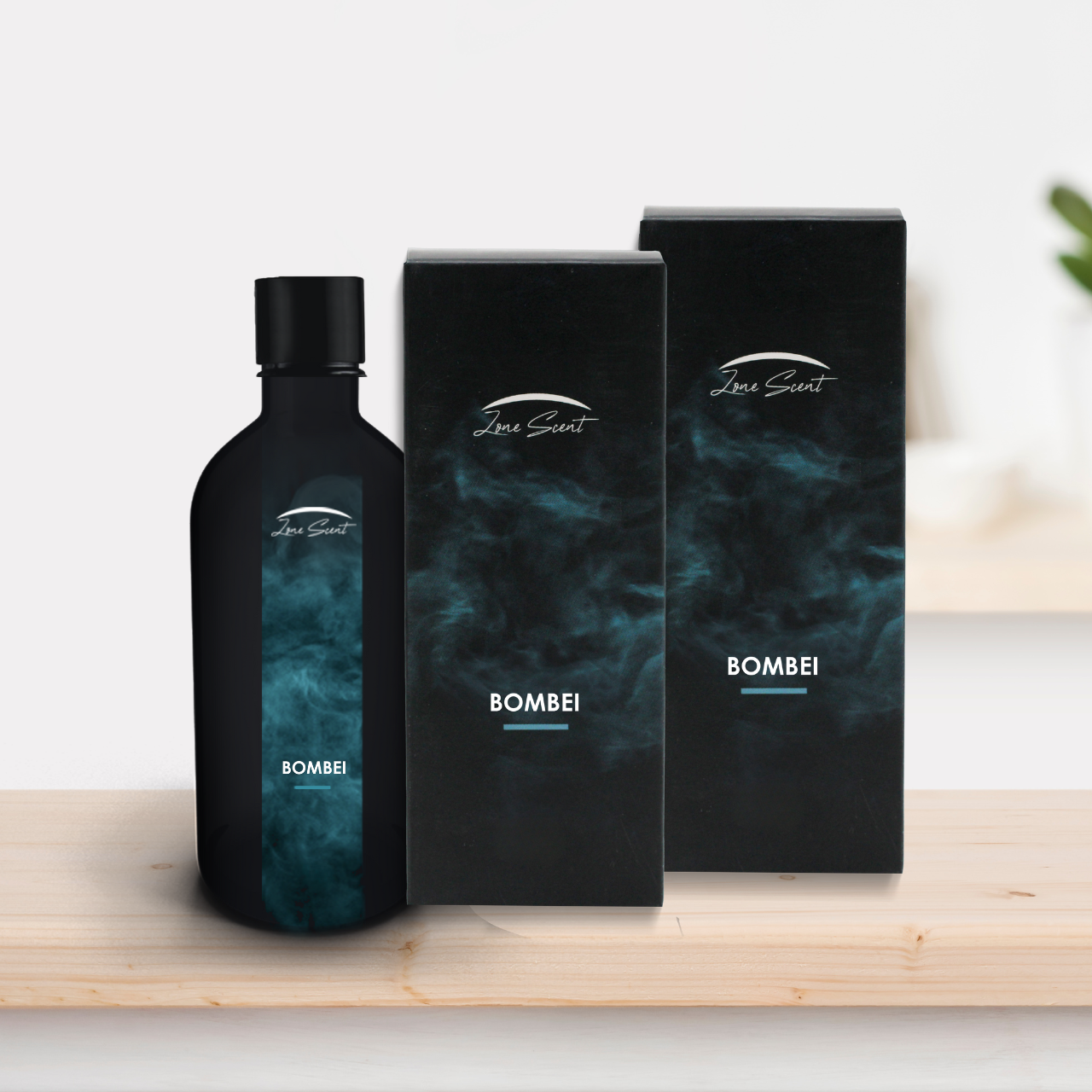 Limited offer, ZS-A1 Portable Rechargeable Diffuser + 60 ml Bombei™ Oil Waterless Cold-Air, App-Controlled, 1000 ft² Coverage, Wireless Battery | Eco-Safe, Pet & Kid Friendly